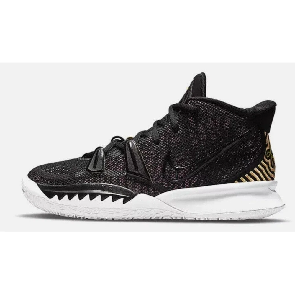 Nike Kyrie 7 GS Ripple Effect black - kids Size 4.5Y / women's 6 -‎ CT4080-015